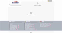 Desktop Screenshot of eurotec.co.kr