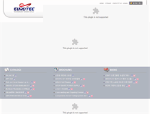 Tablet Screenshot of eurotec.co.kr